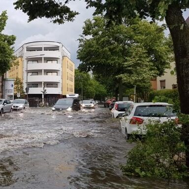 Unwetter in Kassel
