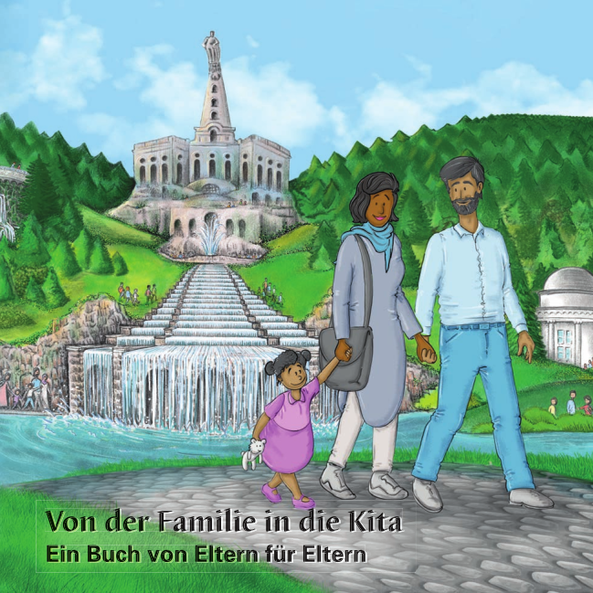 Buchcover "Von der Familie in die Kita. Ein Buch von Eltern für Eltern"