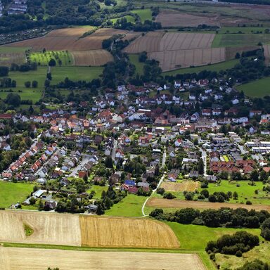 Luftbild von Nordshausen