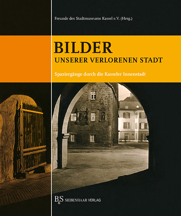 Buchcover mit Blick auf Häuser der alten Kasseler Innenstadt