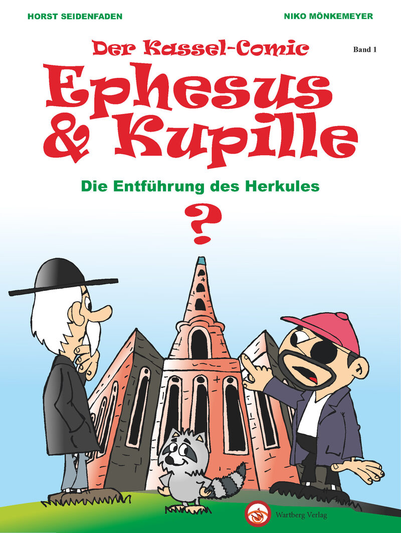 Buchcover mit Herkules, Ephesus und Kupille