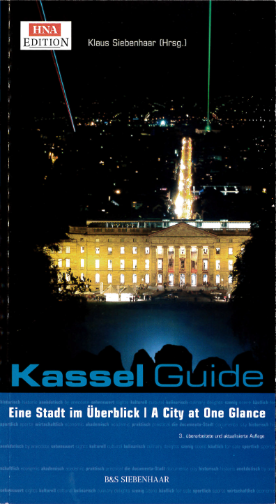 Buchcover mit beleuchtetem Schloss Wilhelmshöhe