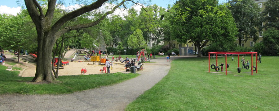 Spielplatz in der Goetheanlage