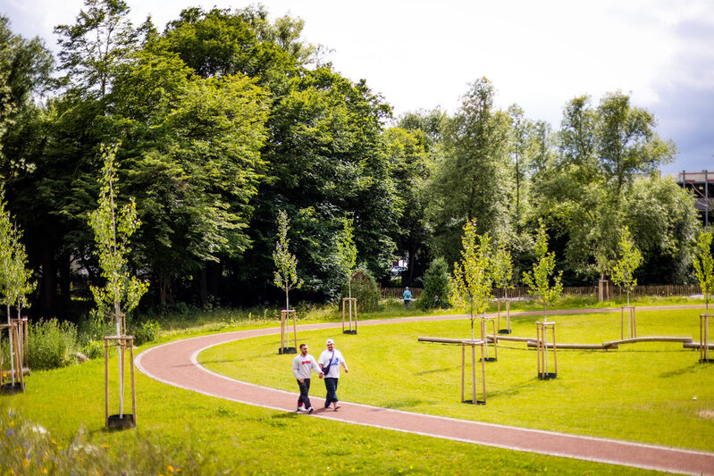 Der Loop im Park Schönfeld-Ost