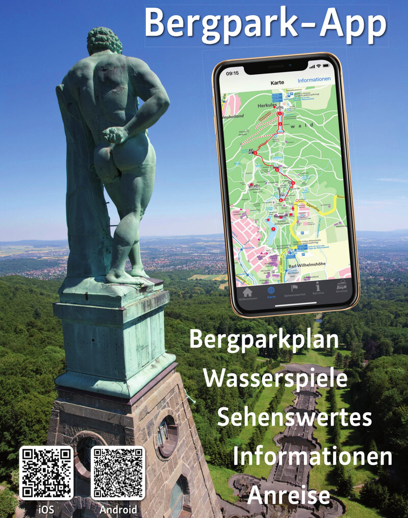 Plakat Bergpark App