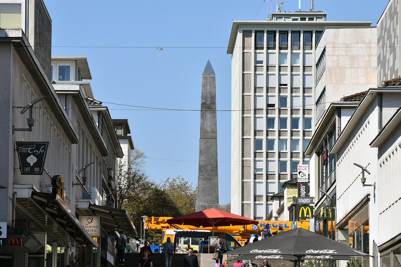 Obelisk auf der Treppenstraße