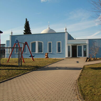 Mahmood-Moschee auf dem Gelände der ehemaligen Graf-Haeseler-Kaserne