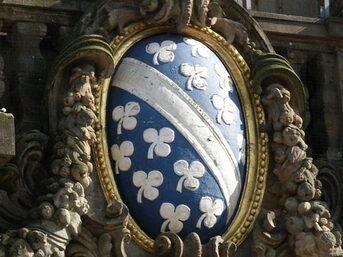 Das Wappen am Rathaus