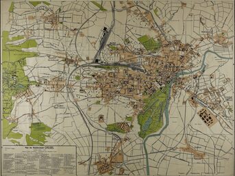 Karte von Kassel