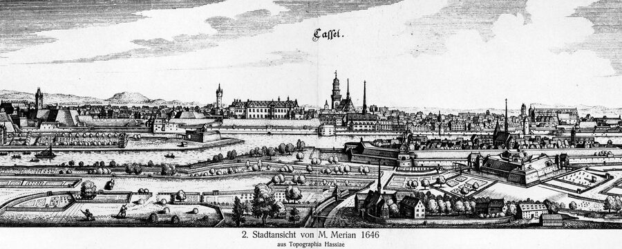 Stich von Matthäus Merian 1646