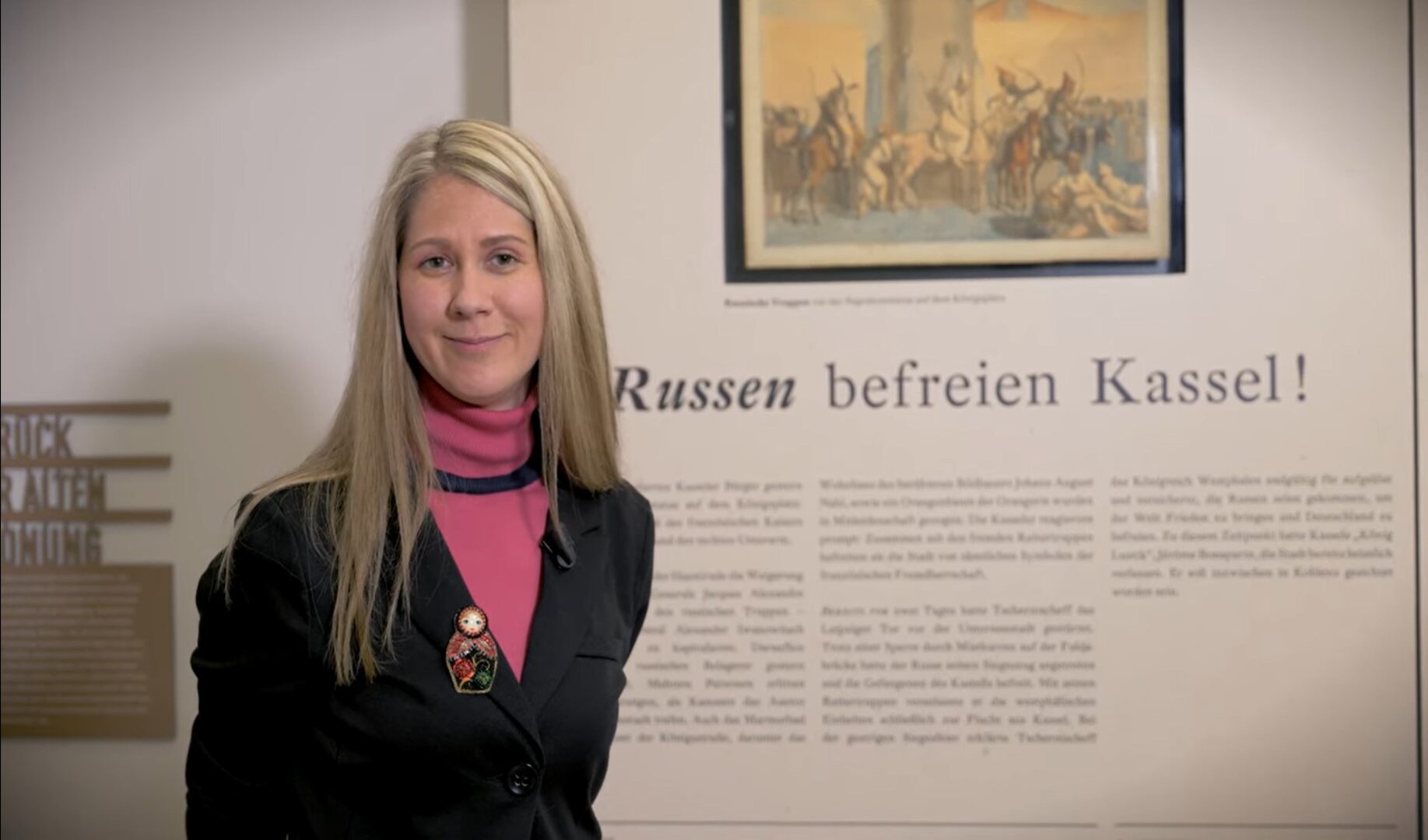 Kurzführung durch die Dauerausstellung des Stadtmuseums Kassel in russischer Sprache.
