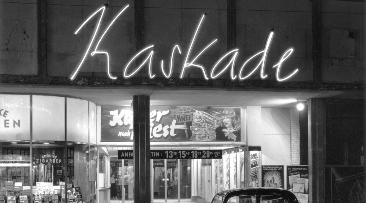 Historisches Bild des Kasseler Kaskaden-Kinos.