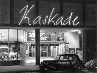 Historisches Bild des Kasseler Kaskaden-Kinos.