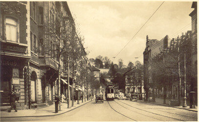 Frankfurter Straße um 1935
