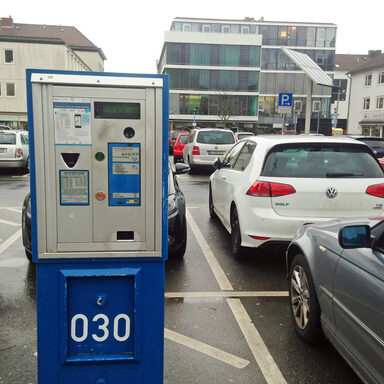 Parkscheinautomat Karlsplatz